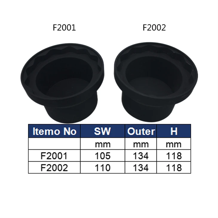 China Professional Manufacture Axle Nut Socket 105Mm 110mm For Iveco Truck